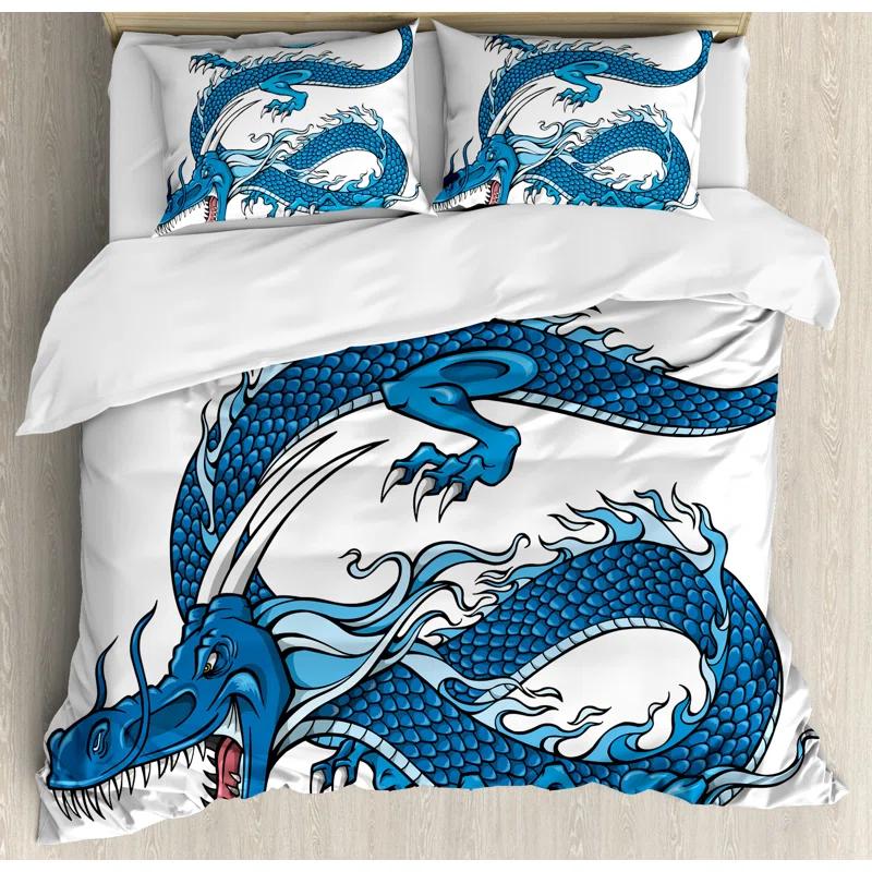 Ambesonne Eclectic Duvet Cover Set