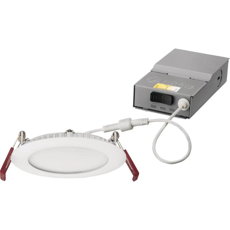 Wafer 4'' Dimmable Air-Tight LED Canless Recessed Lighting Kit