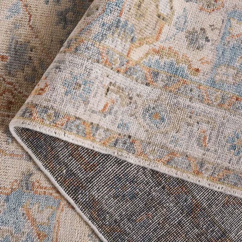 Safavieh Sultanabad Hand Knotted Wool Cotton Oriental Rug in Brown/Gray/Beige