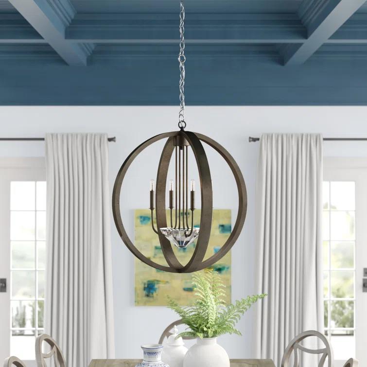 Abel 4 - Light Globe Chandelier