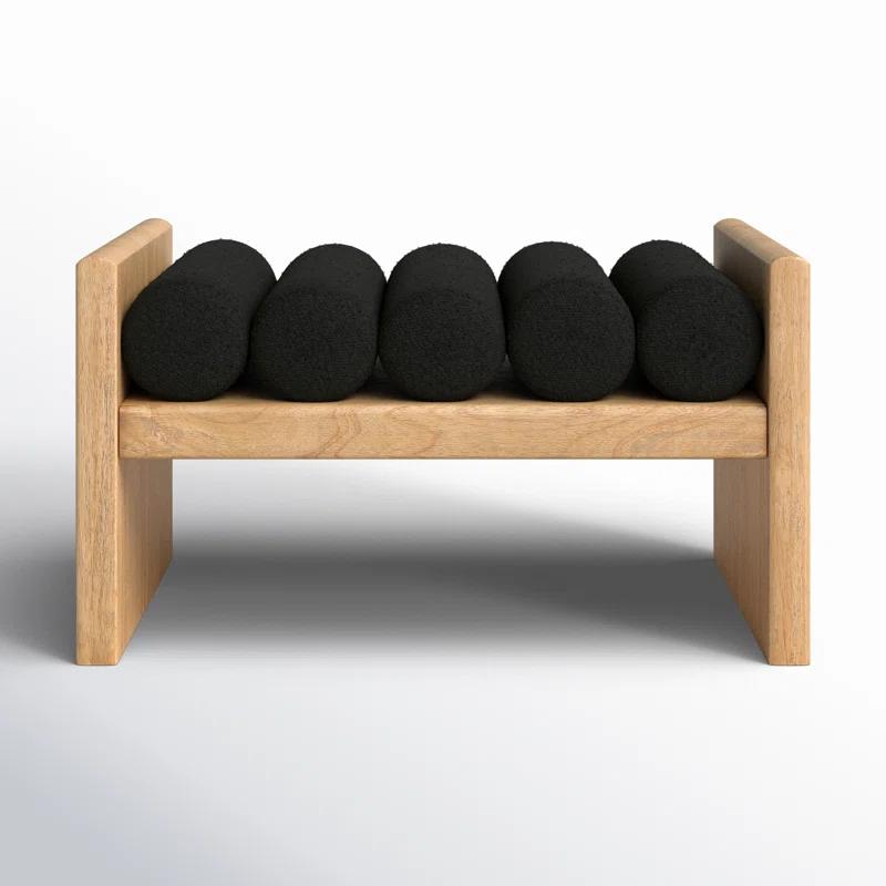 Reeves Boucle Wood Bench