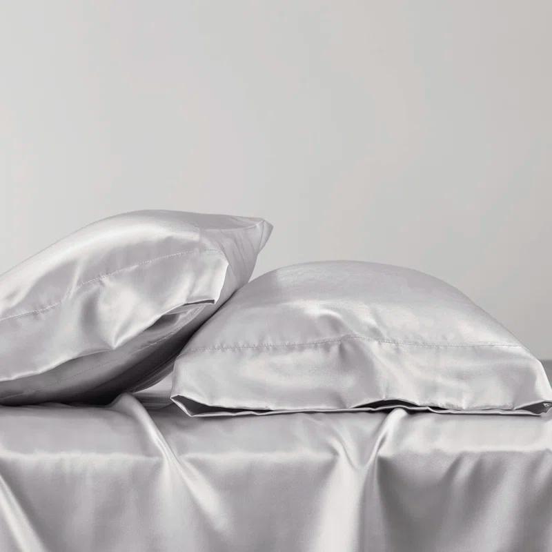 Madison Park Essentials Satin Luxury 2PC Pillowcases (Set of 2)