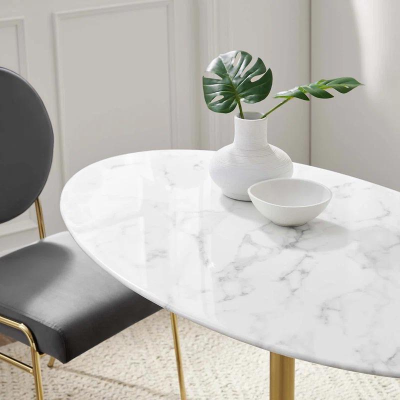 Modway Modway Lippa 48" Oval Dining Table