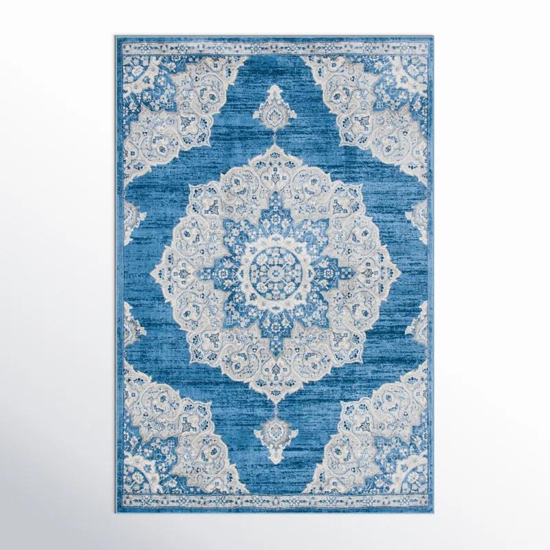 Kelly Clarkson Home Callum 802 Area Rug In Blue / Grey
