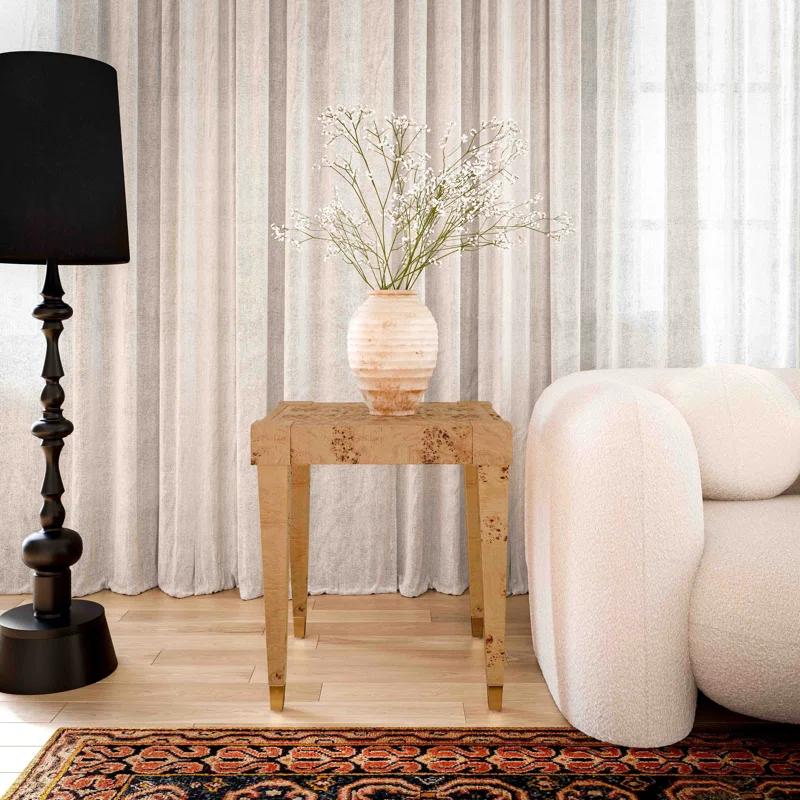 Elianna Solid Wood End Table