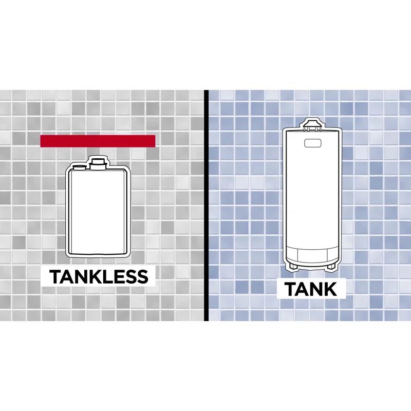 Rinnai V75iN V75iN Value 7.5 GPM Liquid Natural Gas Tankless Water Heater