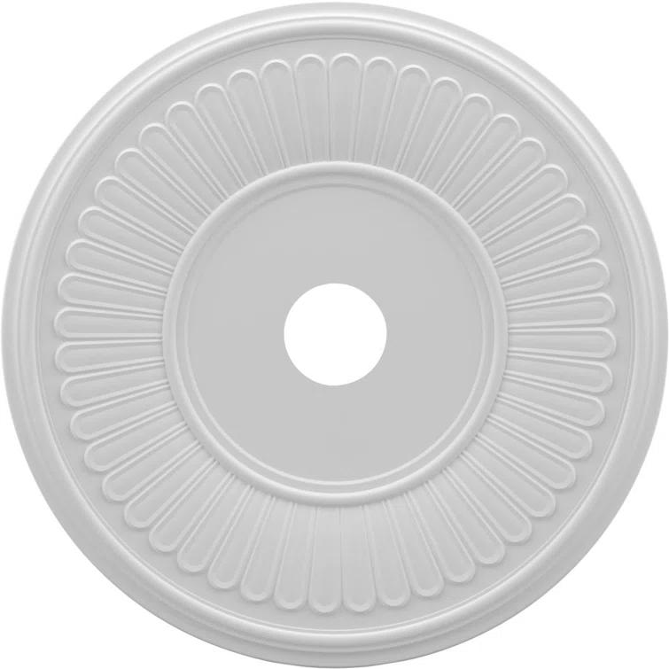 Ekena Millwork Berkshire Thermoformed PVC Ceiling Medallion CMP19BE