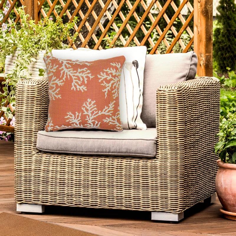 Liora Manne Marina No Decorative Addition Indoor/Outdoor Throw Pillow