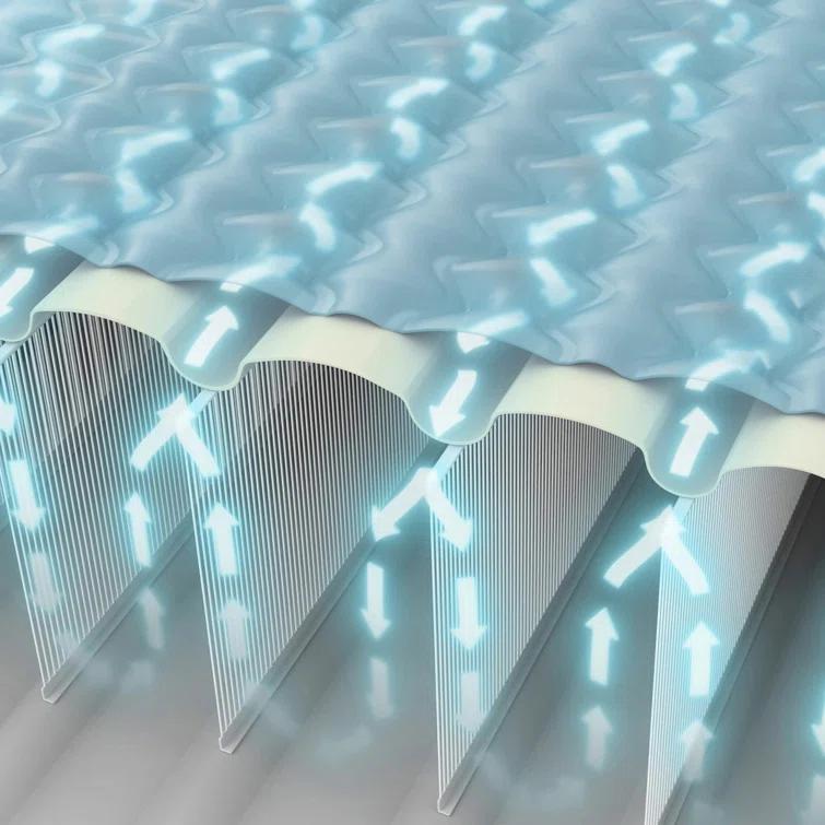 Intex Intex Dura-Beam Deluxe Ultra Plush Headboard Queen Mattress with Built-In Pump