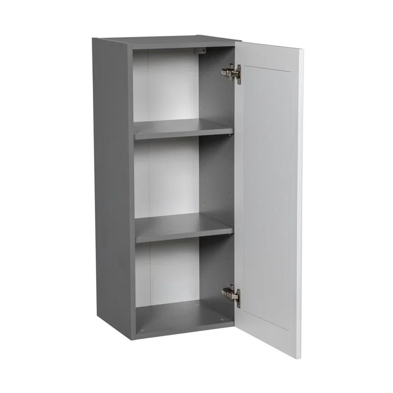 WALLKITCHENS Open Particleboard Standard Wall Cabinet Ready-to-Assemble