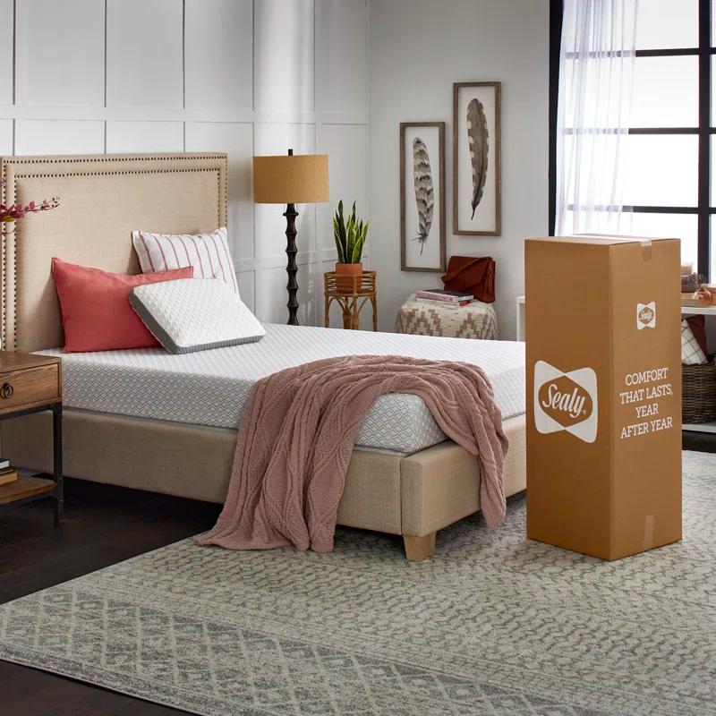 Sealy Sealy Cool and Clean 8" Medium Memory Foam Mattress