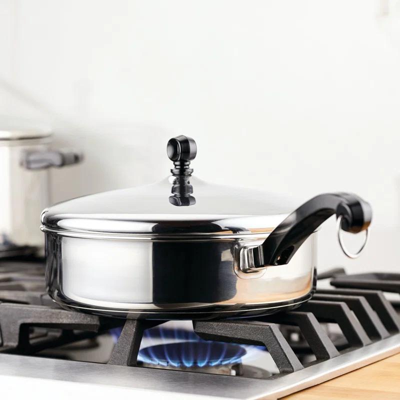 Farberware Farberware Classic Series Stainless Steel Sauté Pan with Lid