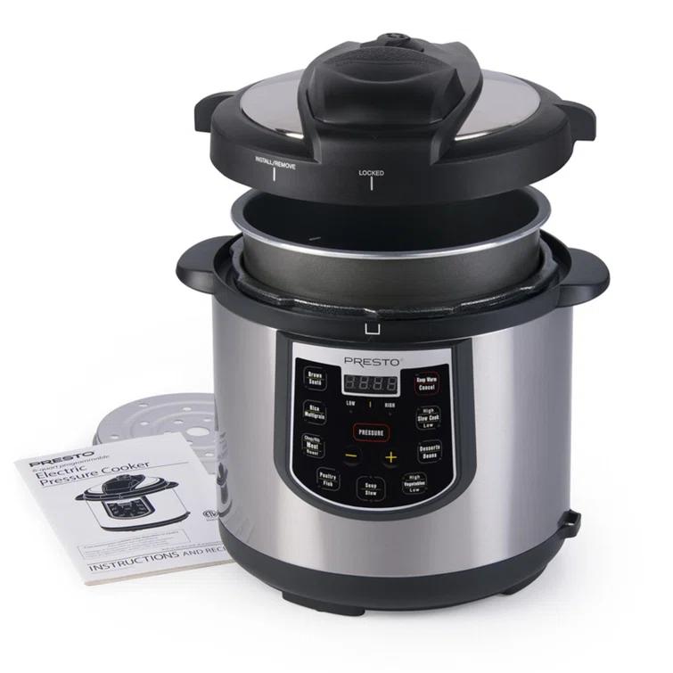 Presto Presto 6 Qt Electric Pressure Cooker Plus - 02141