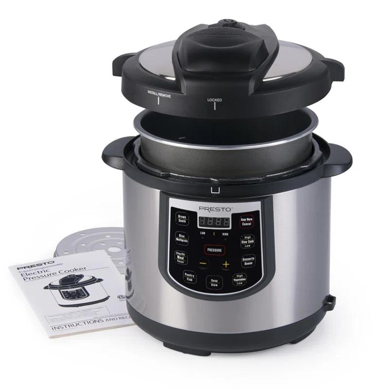 Presto Presto 6 Qt Electric Pressure Cooker Plus - 02141