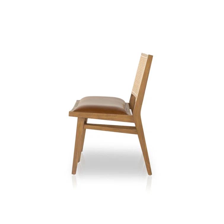 Archie Dining Bench - Butterscotch Leather