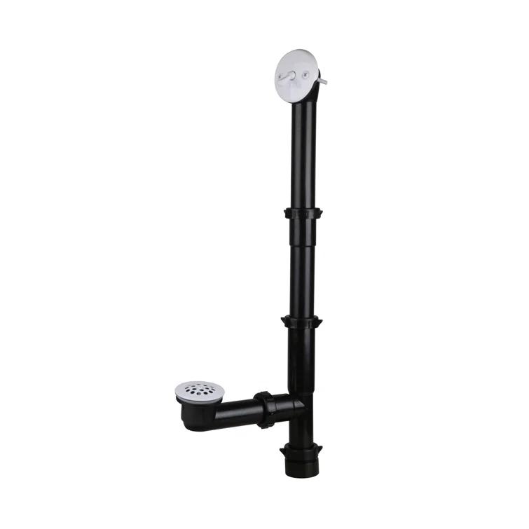 Streamline Bath 60" x 32" Acrylic Soaking Drop-In Bathtub, Drain Included N-4120-712-WH