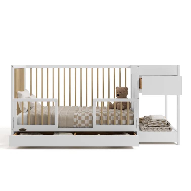 Teddi 5-in-1 Convertible Crib with Storage