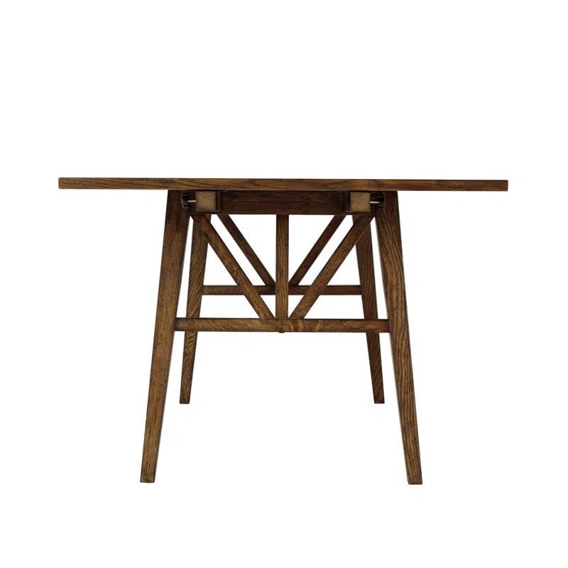 Nova Extendable Oak Solid Wood Base Dining Table