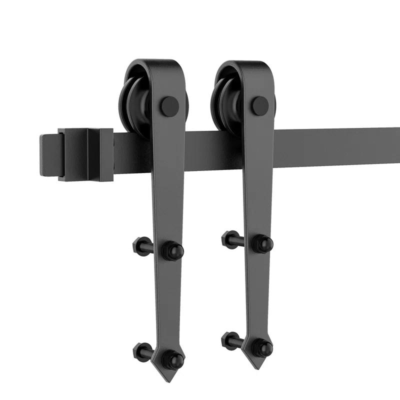 Lazio Sliding Standard Single Barn Door Hardware Kit