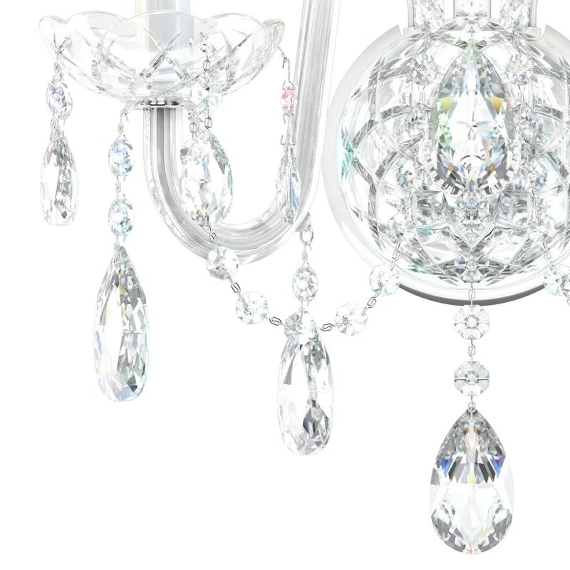Arlington Crystal Candle Wall Light