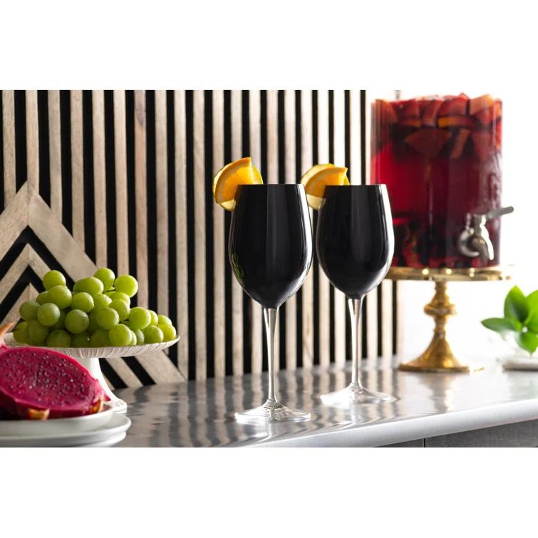 Majestic Crystal Crystal Wine Glass Set (Set of 6)