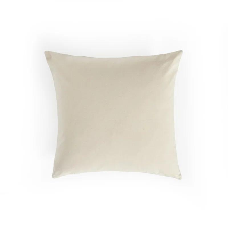 Four Hands HANDWOVEN CHECKED Checkered Cotton Reversible Throw Pillow