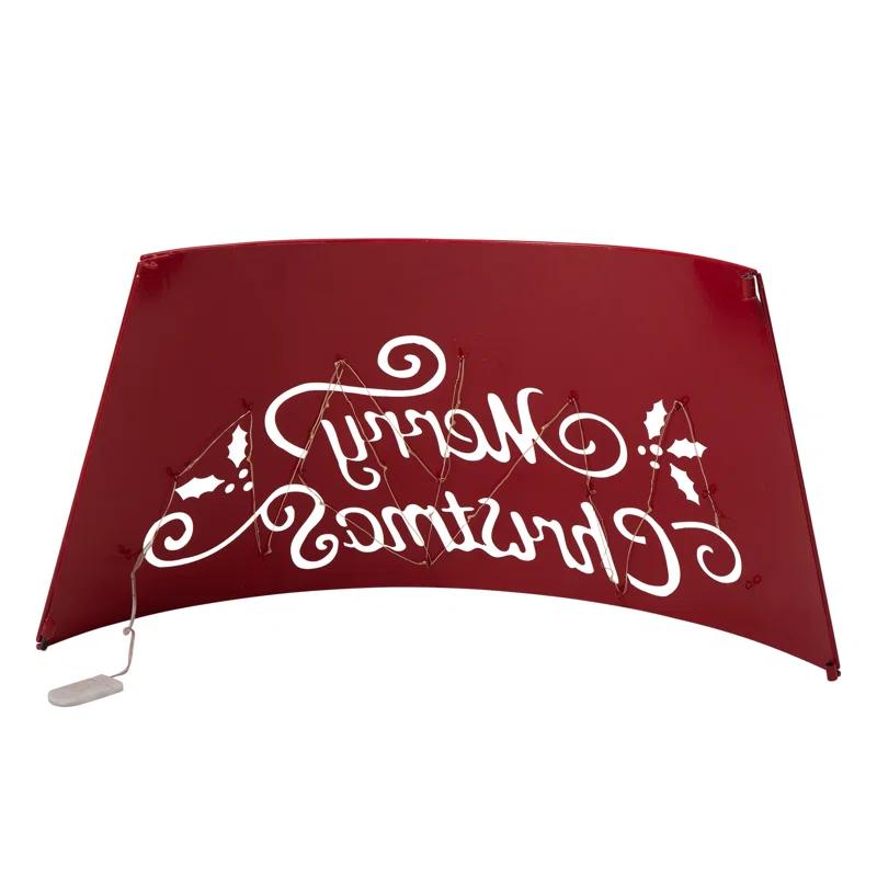 Diecut Metal Tree Collar with Lights