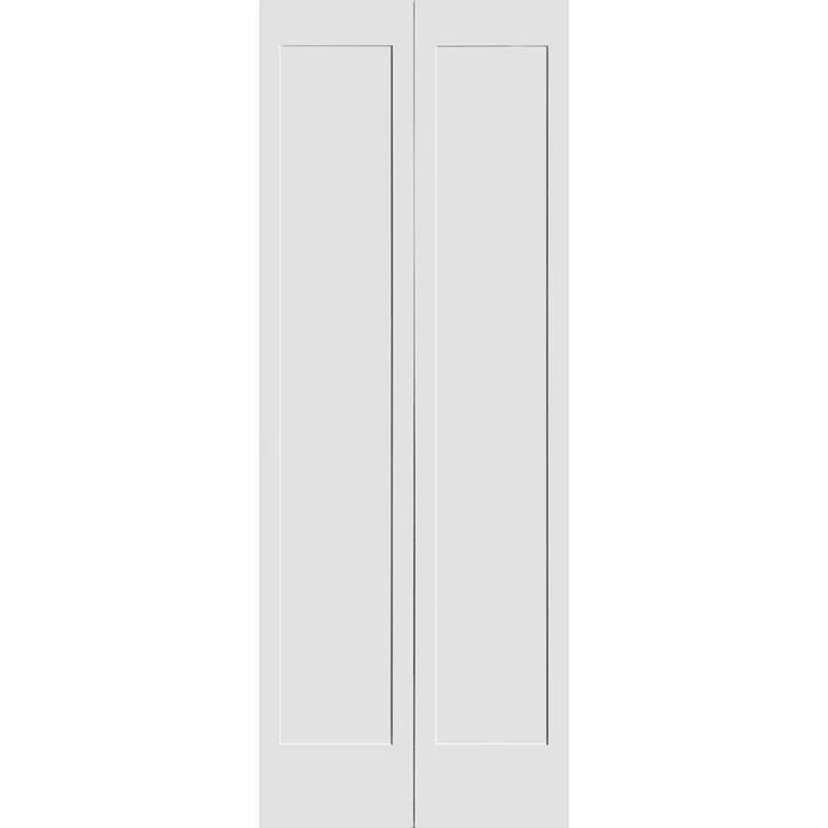 Trimlite Primed 1 Panel Shaker Bi-Fold Door