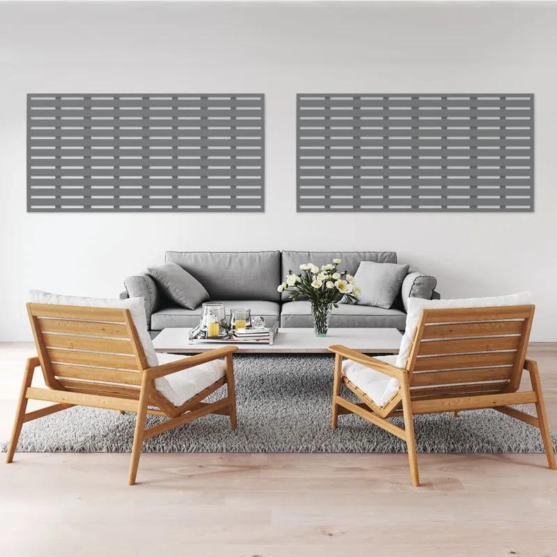 Barrette Outdoor Living 34 in. H x 68 in. W Boardwalk Decorative Screen