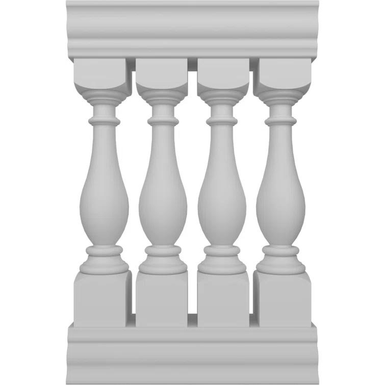 Ekena Millwork Legacy White Porch And Stair Railings