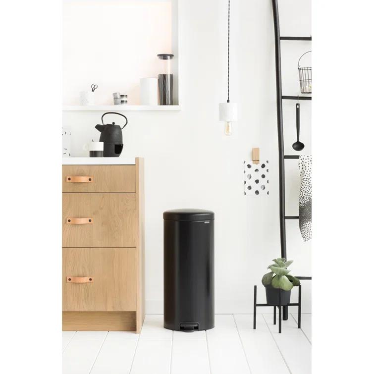 Brabantia NewIcon Step On Trash Can, 8 Gallon (30 Liter)