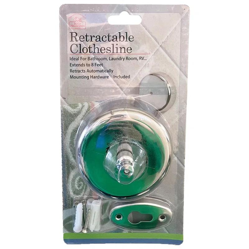 Better Houseware Plastic Retractable Clothesline