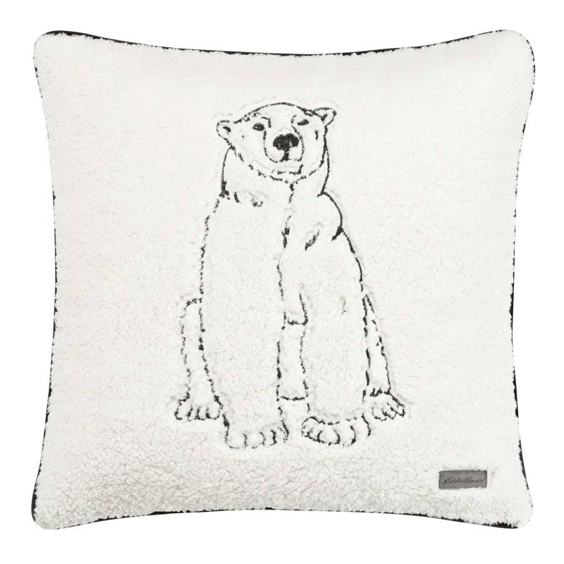 Eddie Bauer Eddie Bauer Cozy Polar Bear Throw Pillow