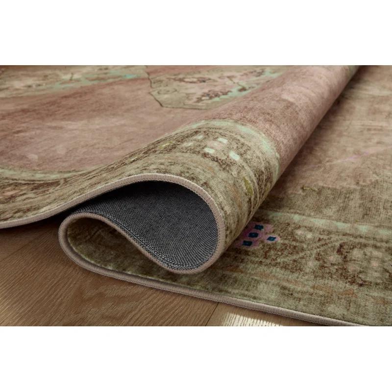 Magnolia Home by Joanna Gaines x Loloi Magnolia Home By Joanna Gaines X Loloi Sinclair Machine Washable Clay / Tobacco Area Rug