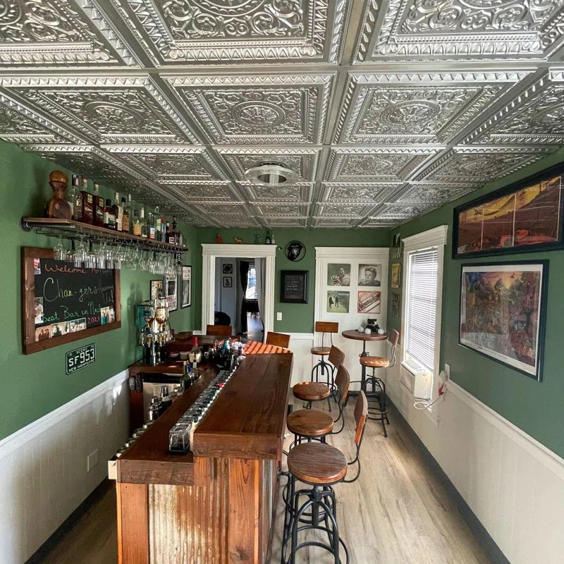 FromPlainToBeautifulInHours La Scala Drop-in or Glue-up PVC Ceiling Tile (Set of 50)