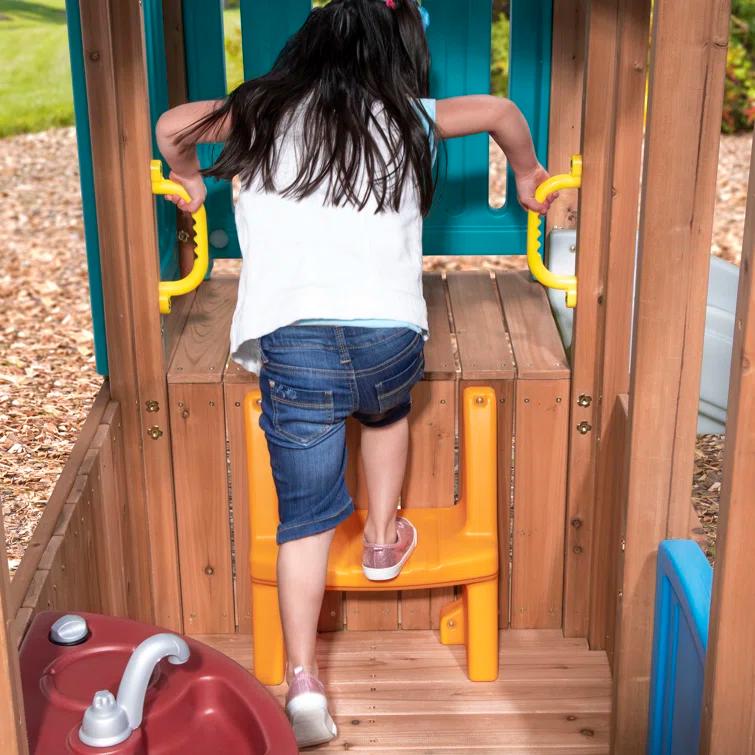 Step2 Step2 Woodland Adventure Kids Outdoor Playhouse for Toddlers