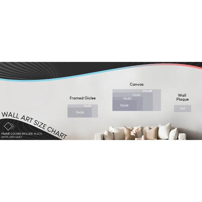 Stupell Industries " Wavy Rainbow Pattern "