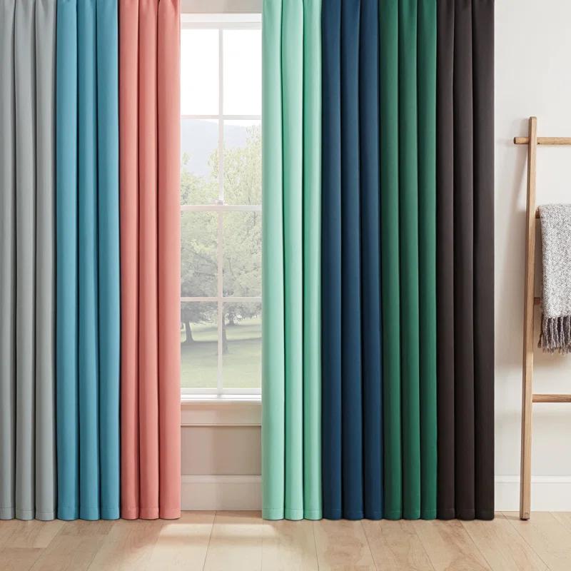 Eclipse Phoenix Polyester Blackout Curtain Single Panel