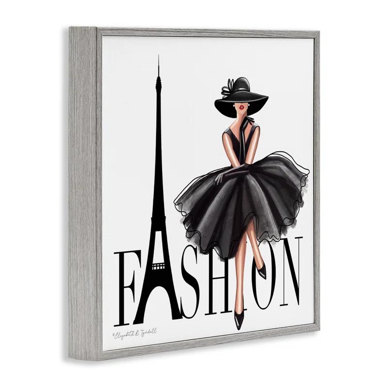 Stupell Industries Parisian Fashion - Graphic Art