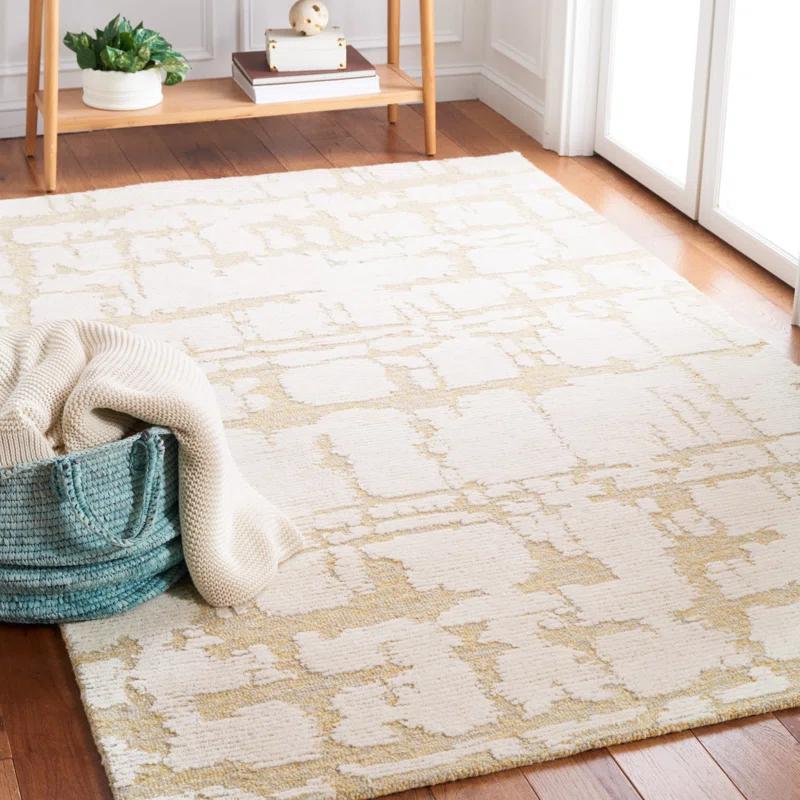 Martha Stewart Rugs Martha Stewart 4533 Hand Tufted 80% Wool And 20% Cotton Rug