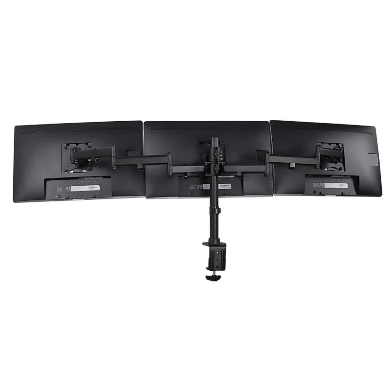 Mount-it Mount-It Full Motion Triple Monitor Mount 3 Screen Desk Stand Fits 13 - 27 in. Computer Monitors