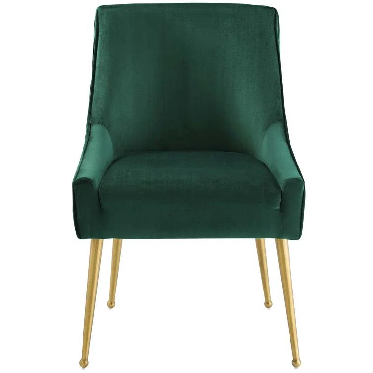 Modway Discern Pleated Back Upholstered Performance Velvet Dining Chair by Modway