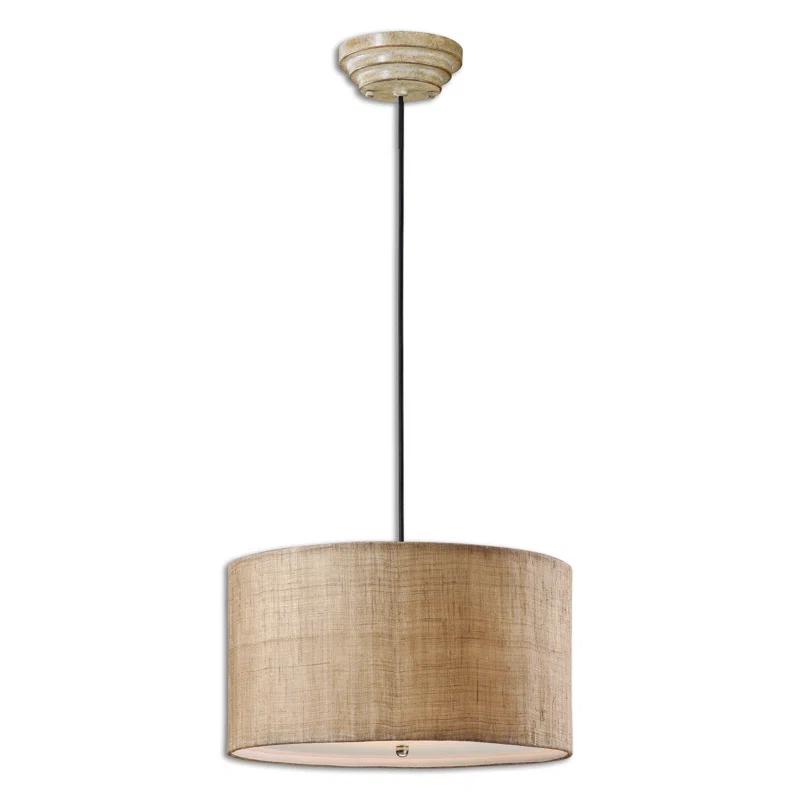 Highland Dunes Thora 3 - Light Drum Pendant