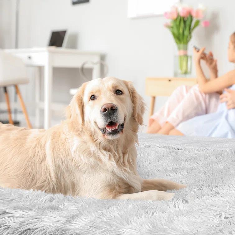 PetAmi Faux Fur Sherpa Pet Blanket