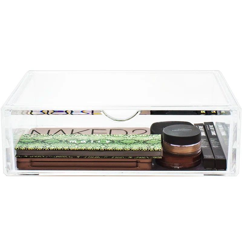 Sorbus Sorbus Single Cosmetic Acrylic Drawers for Organizing, Stackable, Large in Clear