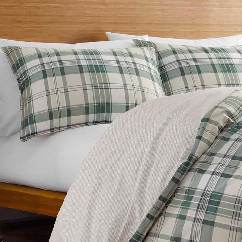 Eddie Bauer Coal Creek Plaid Cotton Comforter Set