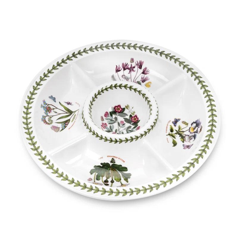 Portmeirion Portmeirion Botanic Garden Chip & Dip 14"