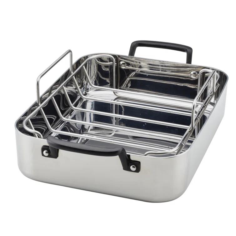 KitchenAid Stainless Steel Roasting Pan with Rack