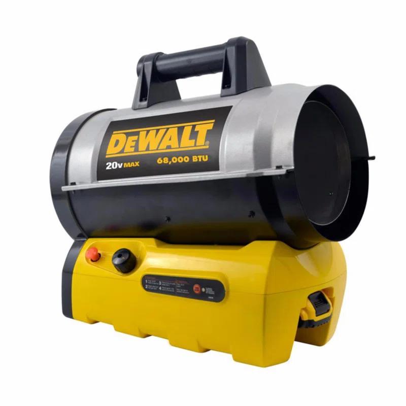 DeWalt DeWalt 68000 BTU Propane High Efficiency Utility Space Heater with Adjustable Thermostat