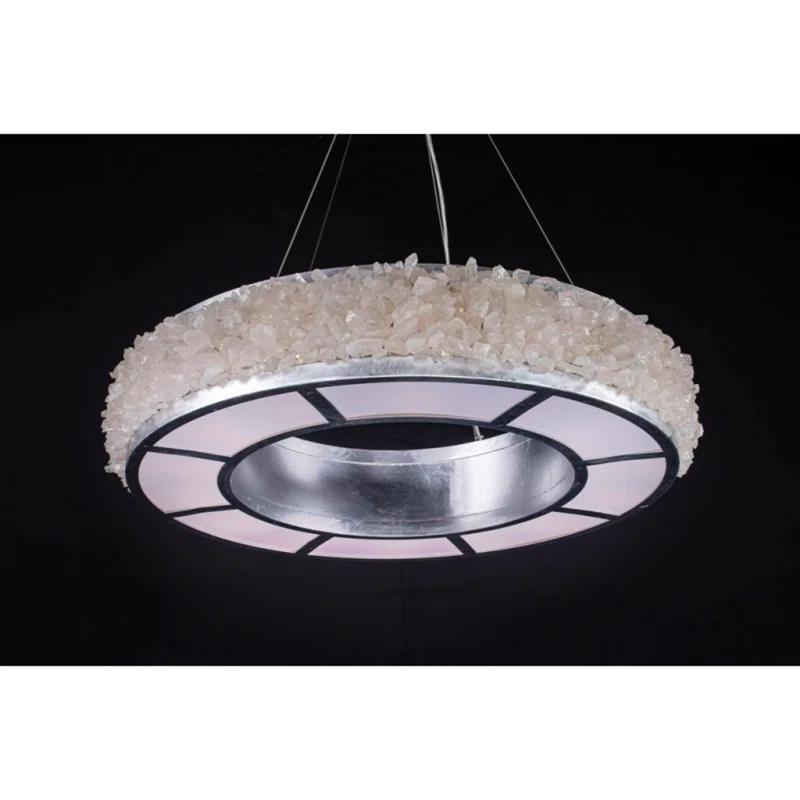 Arctic Halo 12 - Light Drum Chandelier
